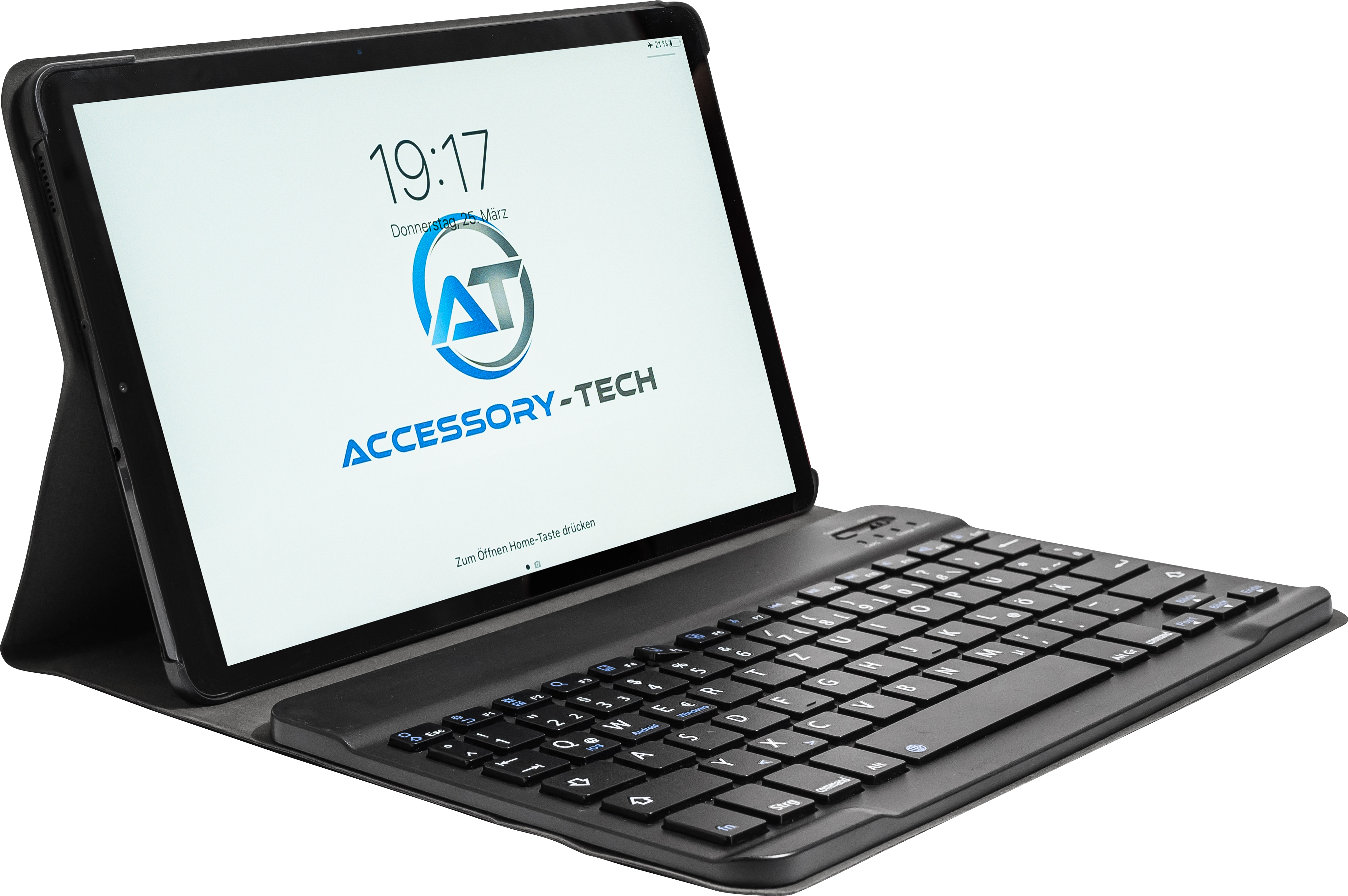 163_magnetische-Tastatur-51 163 Schutzhülle mit abnehmbarer Bluetooth Tastatur für Samsung Galaxy Tab S6 Lite, 10,4" (2020) Nutzeransicht