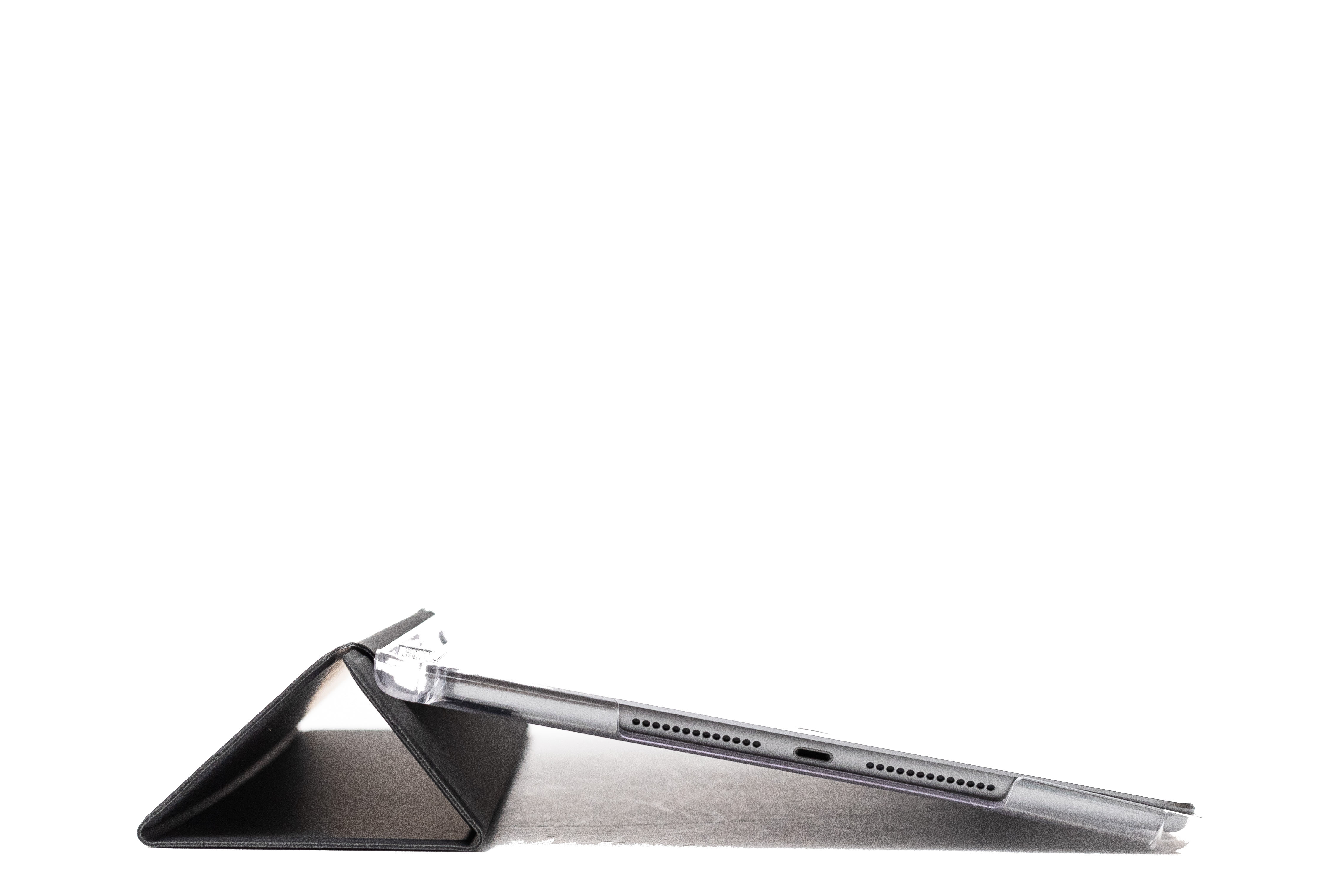 146 Hard Flip Case für Apple iPad 10,2", Tastaturmodus Seitenansichtt