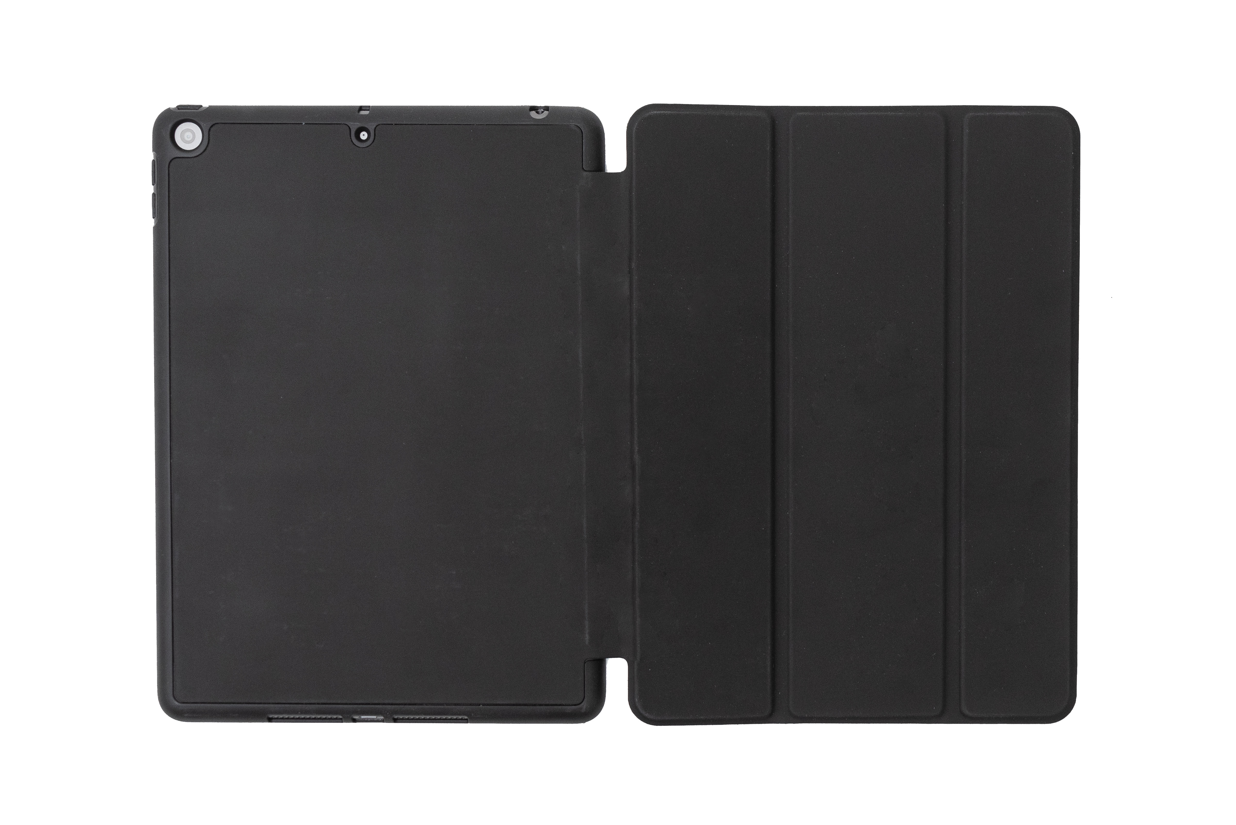 Soft Flip Case mit Stifthalter für Apple iPad 10,2" geöffnete Rückansicht