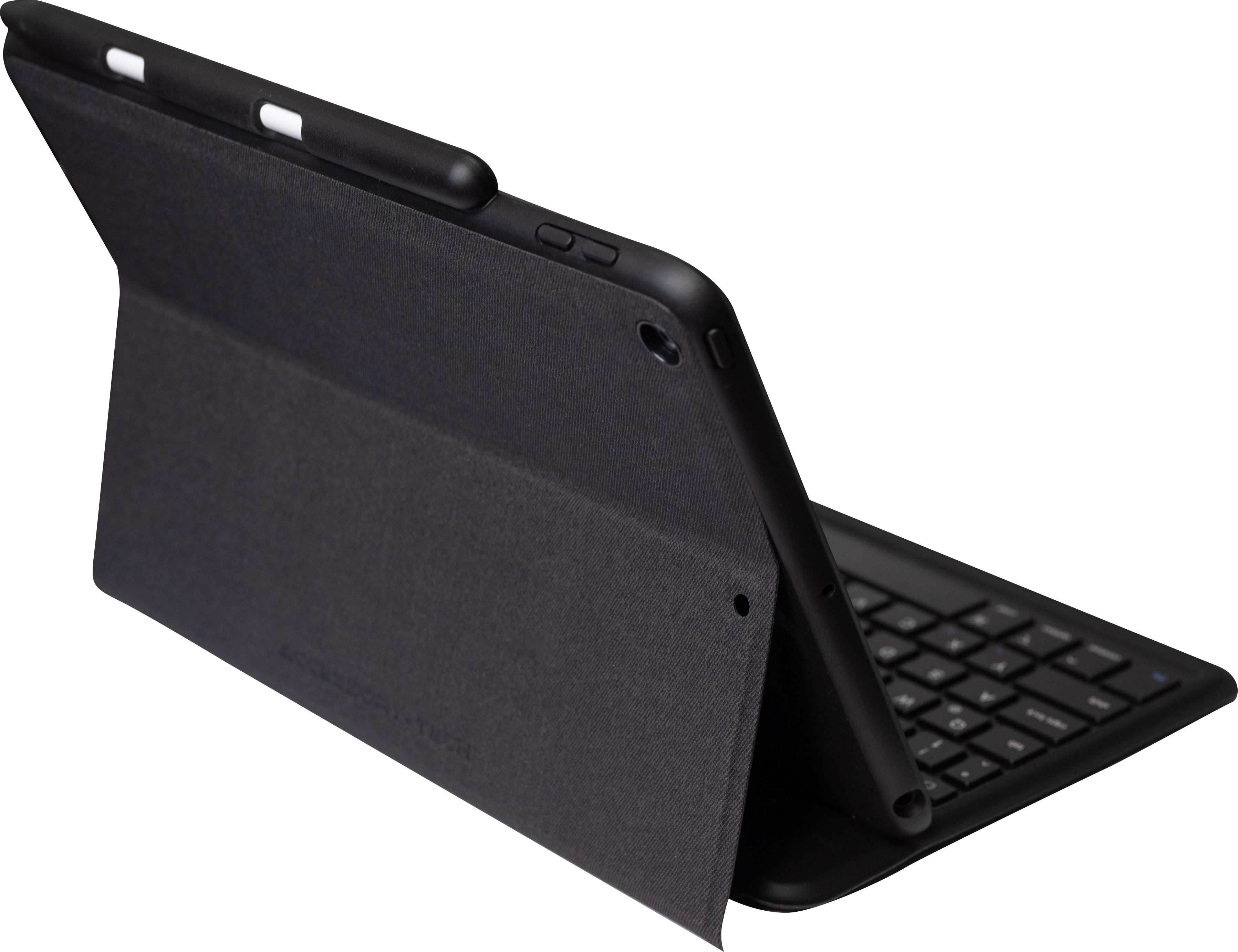 Ipad-Huelle-ohne-Beschreibung-3 135-2021 Premium Schutzhülle mit Tastatur Rückansicht