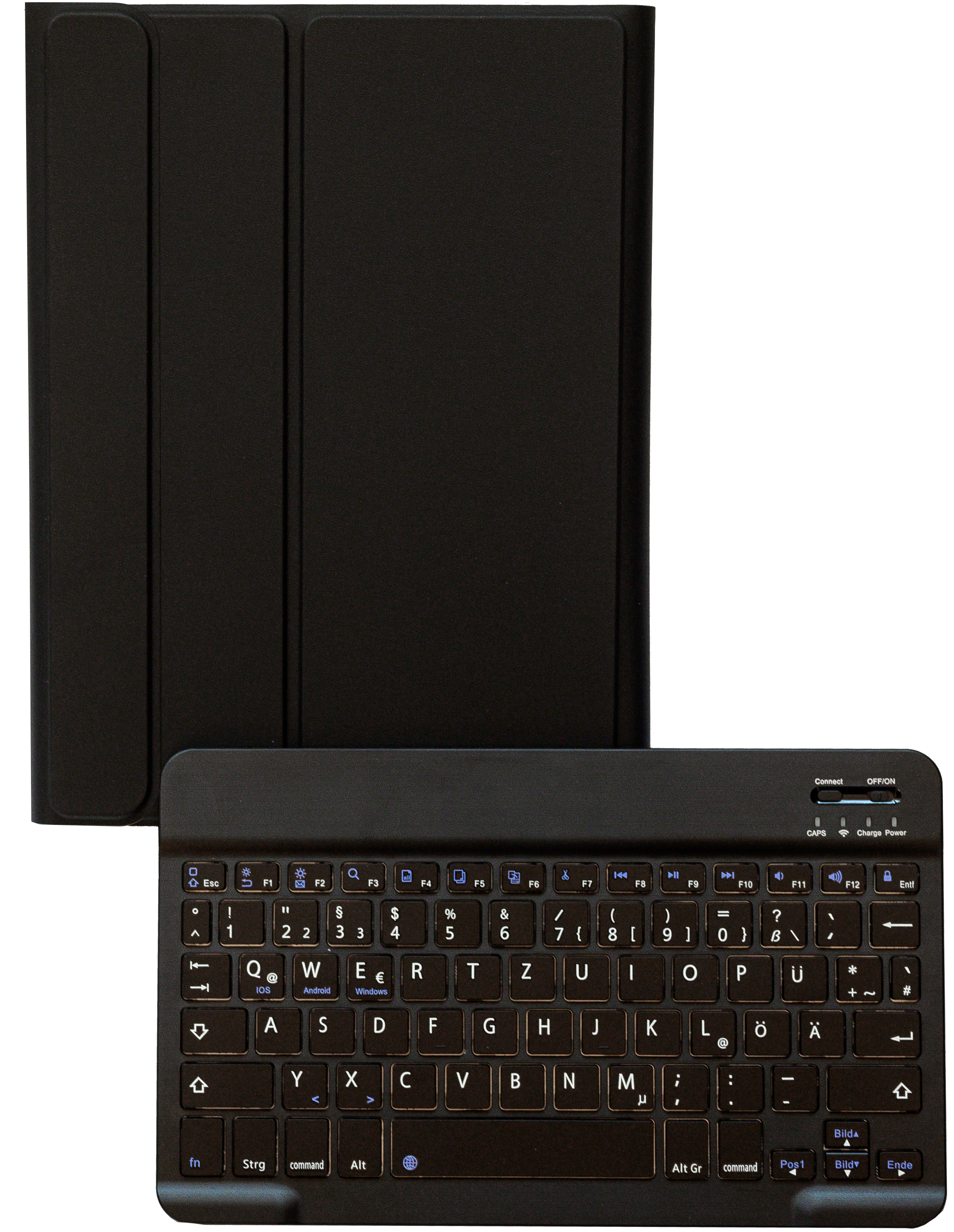 148-3 183 Schutzhülle mit magnetischer Bluetooth Tastatur für Microsoft Surface Go 2
