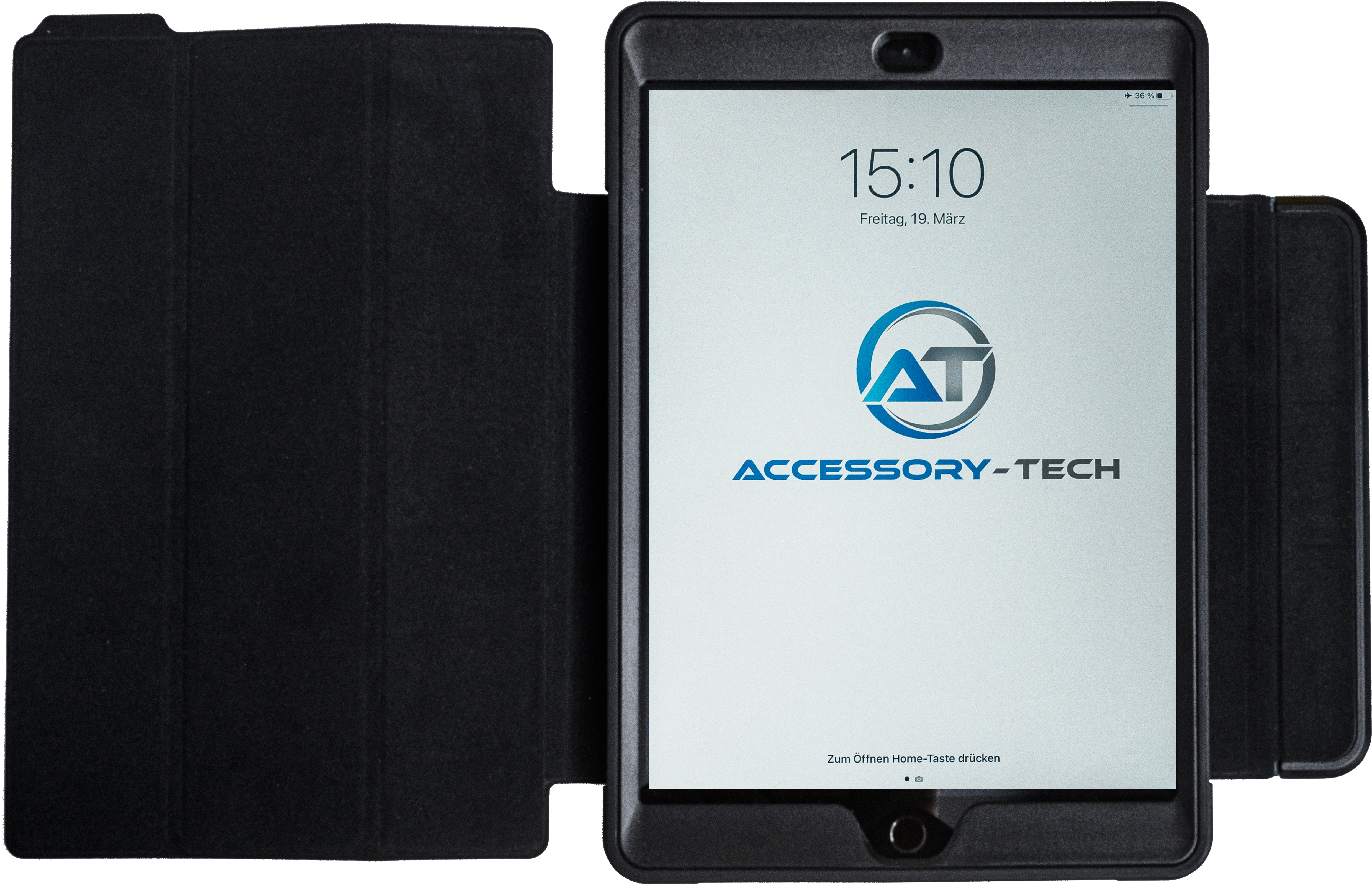 145-3975tvTdzVES5B 145 Schüler-Schutzhülle mit Stifthalter aufgeklappte Vorderansicht