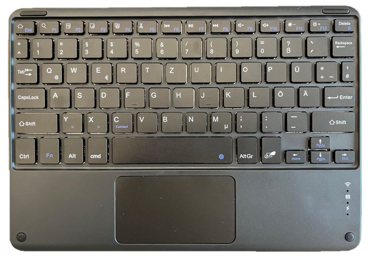 @key Touch (USB-C) Kabellose Bluetooth Tastatur 
