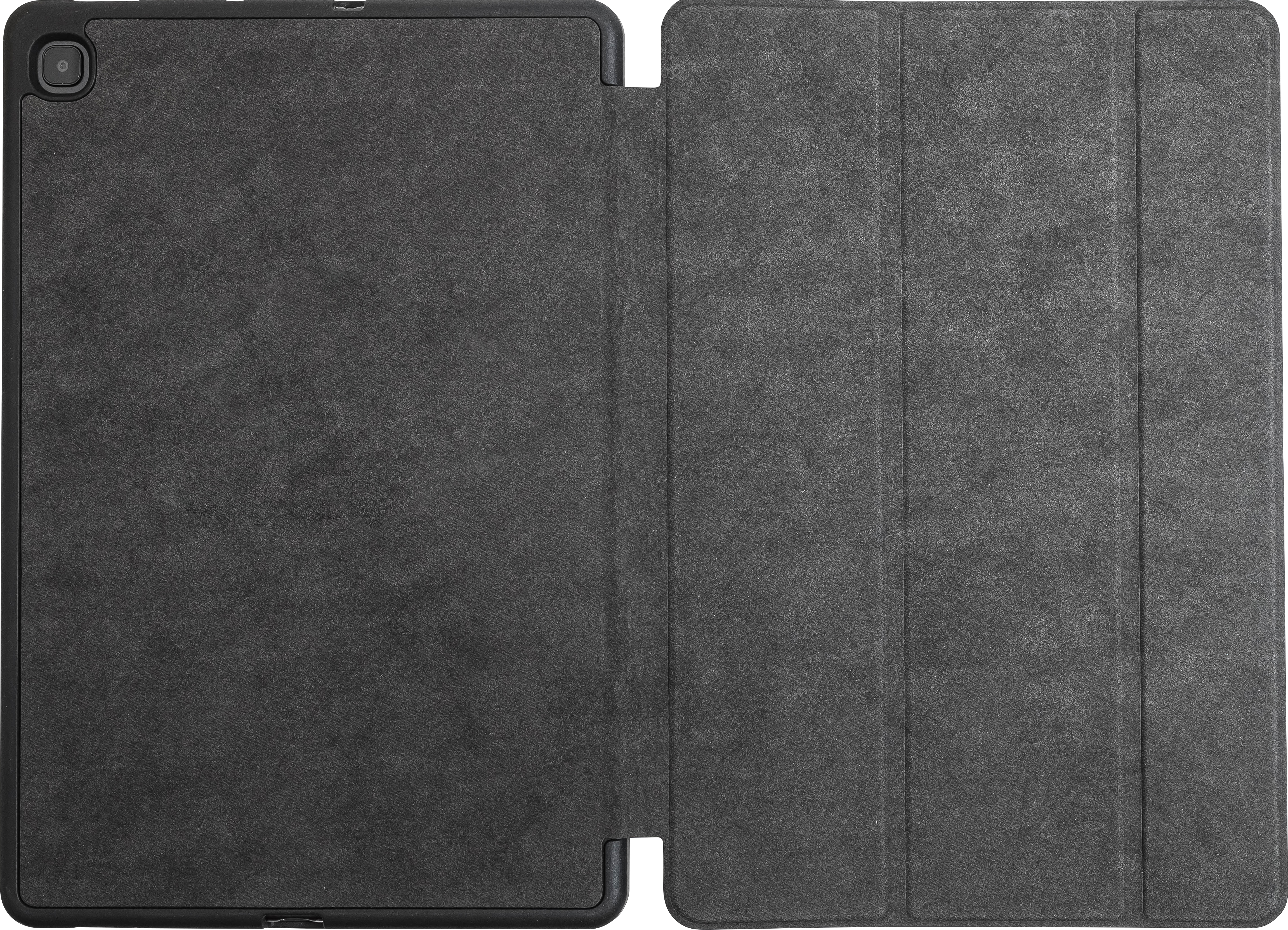 193_Flipcase-mit-Stift-28 Flipcase mit integriertem Stifthalter für Samsung Galaxy Tab S6 Lite, geöffnete Hinteransicht