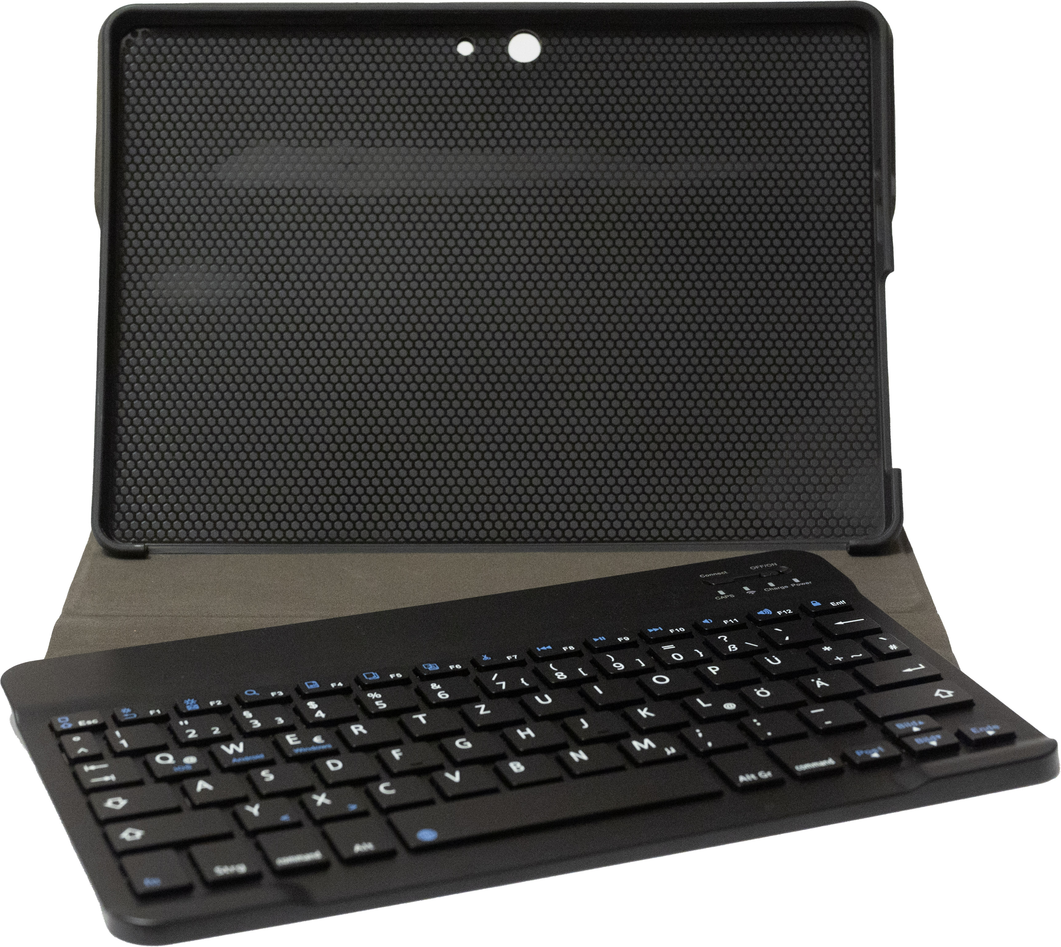 183 Schutzhülle mit magnetischer Bluetooth Tastatur für Microsoft Surface Go 2 Nutzeransicht frontal