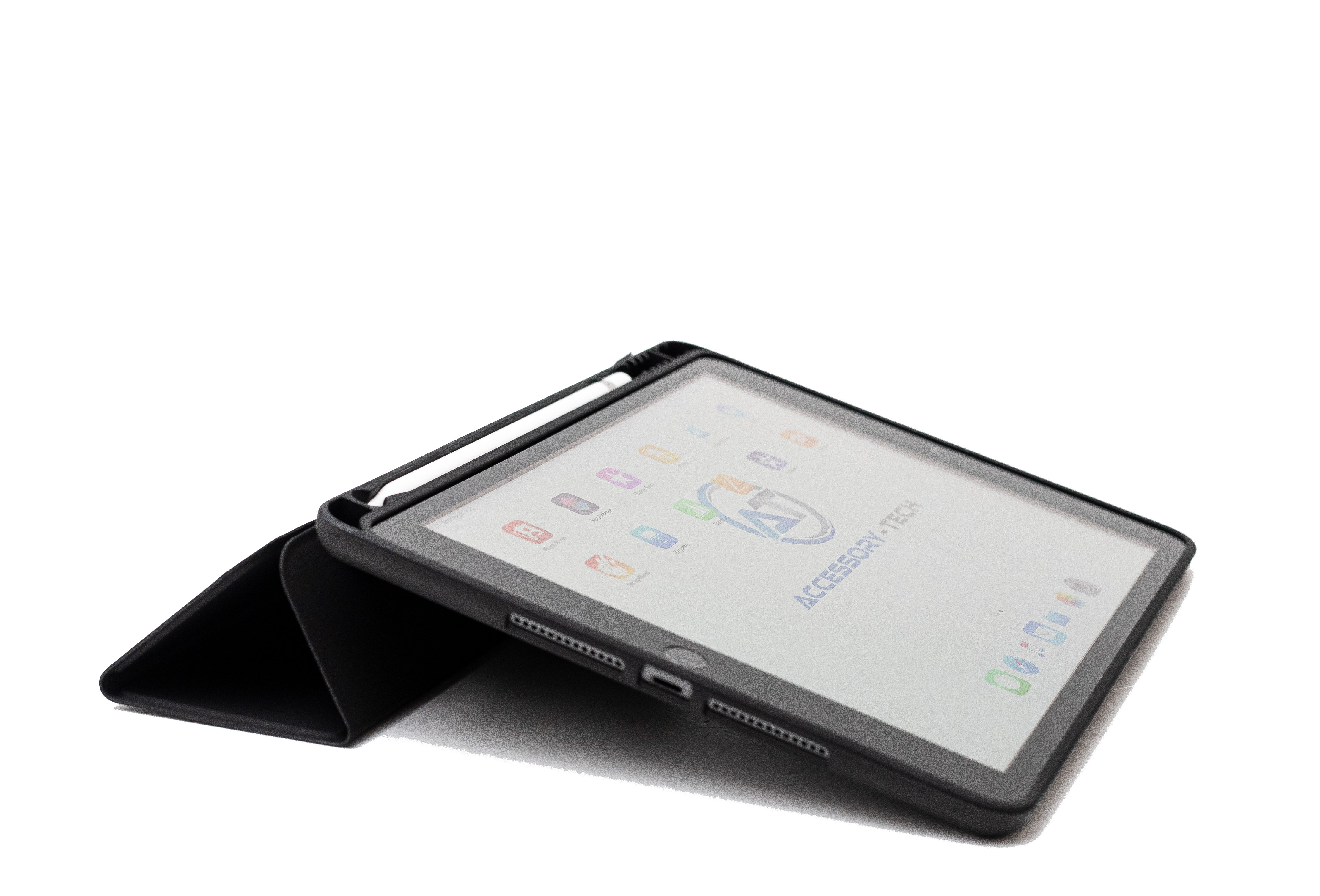 Soft Flip Case mit Stifthalter für Apple iPad 10,2" Standfunktion im Tastaturmodus